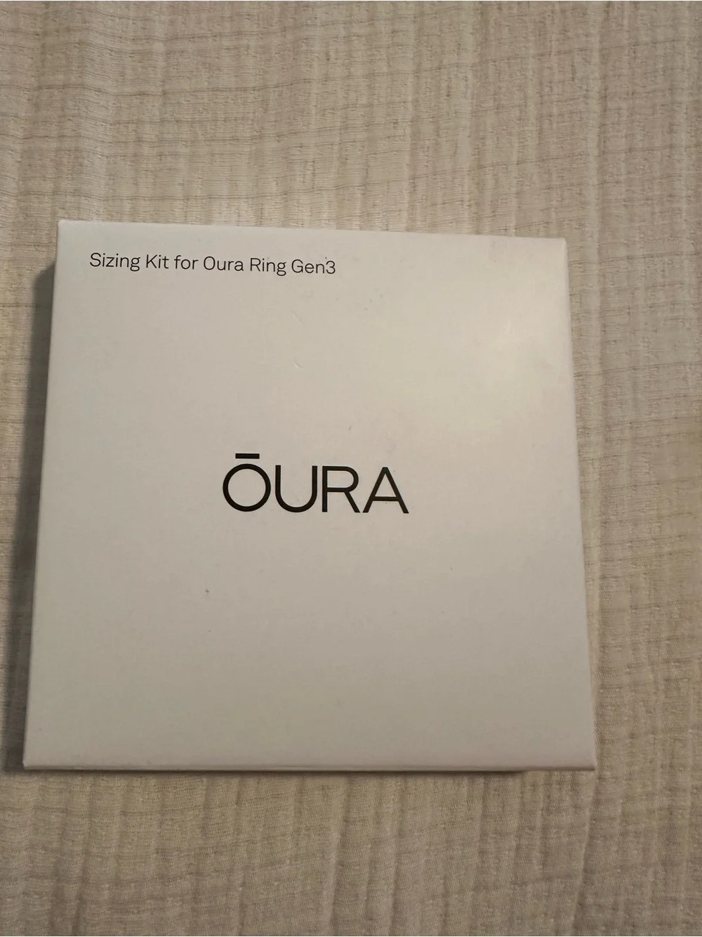 Oura Sizing Kit for Oura Ring Gen3 - White Box